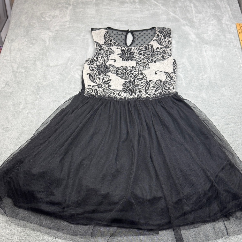 Anthropologie Weston Wear Dulcie Tulle Knit Dress Sz M